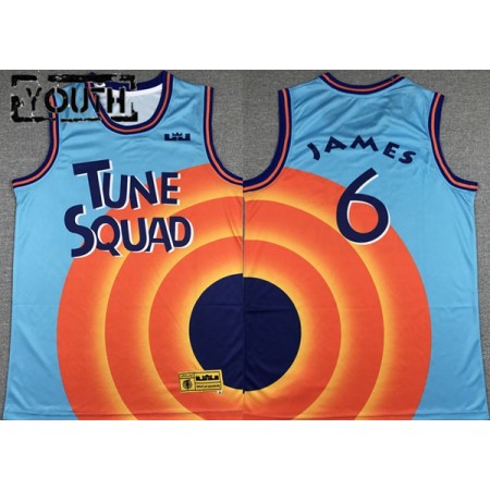 Maillot Basket Los Angeles Lakers LeBron James 6 Nike 2021-22 Tune Squad Swingman - Enfant